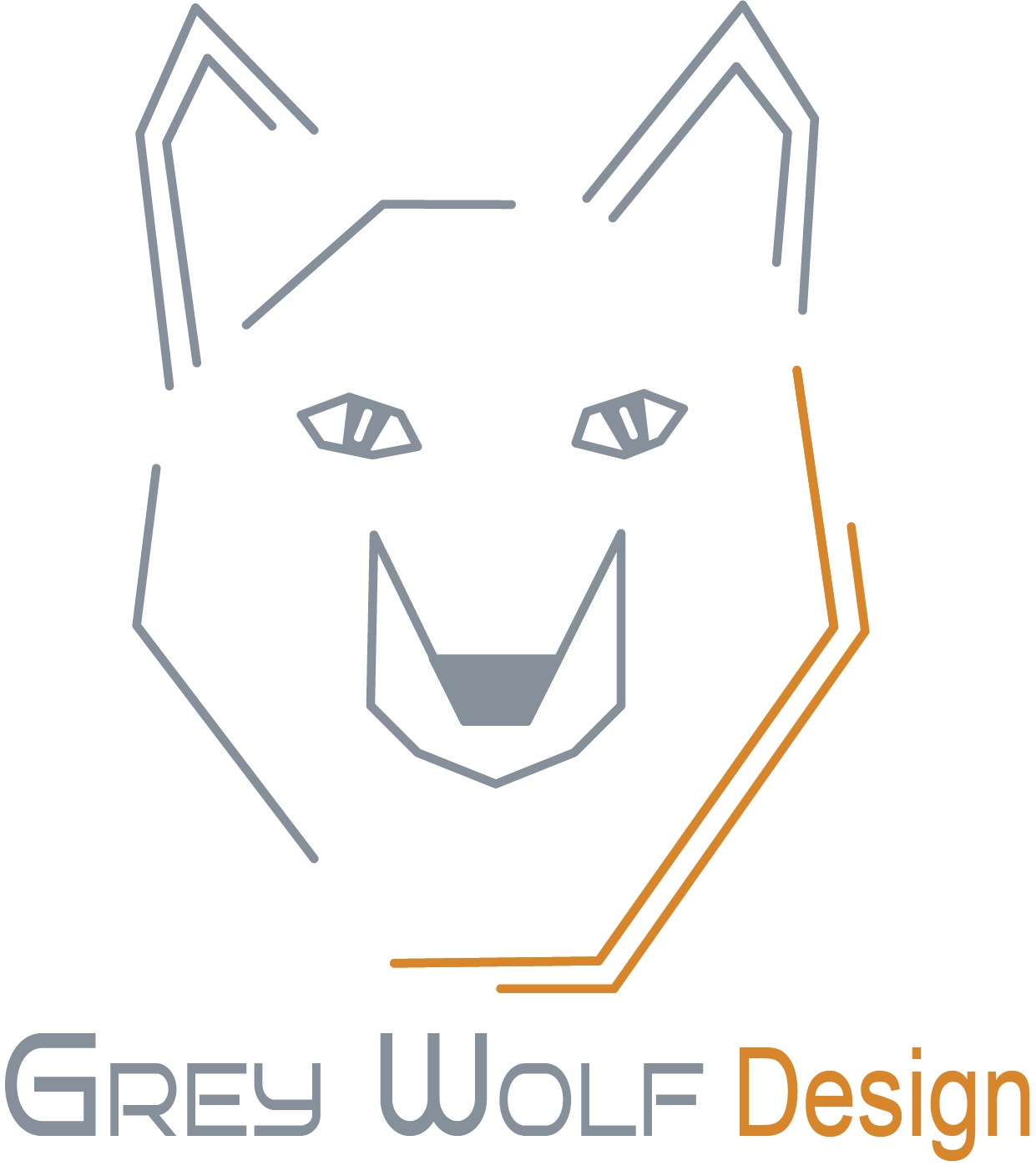 Logo Grey Wolf Design